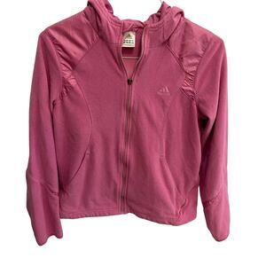Adidas Pink Women's Zip Jacket Size Medium
